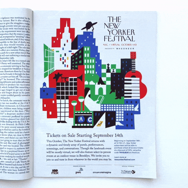 New Yorker Festival Poster