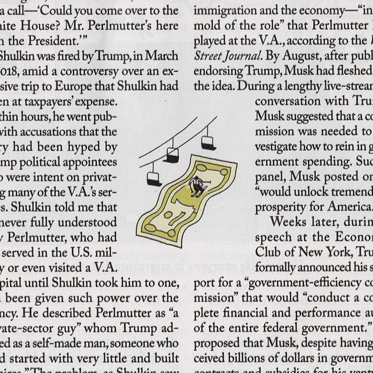 New Yorker — Money Spot Illustrations — 3